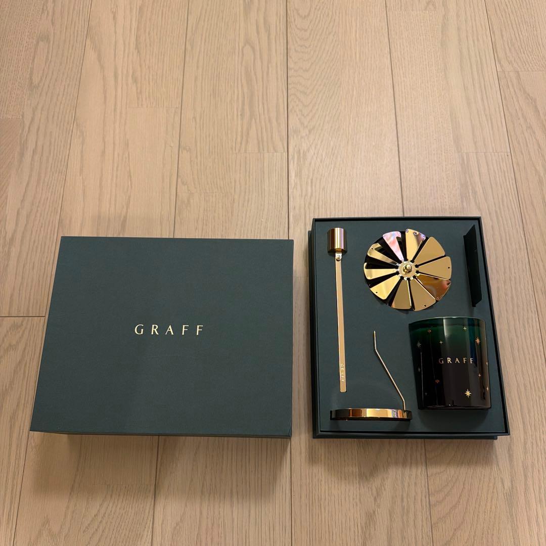 GRAFF アロマキャンドルセット 220g 2025 クリスマスギフト