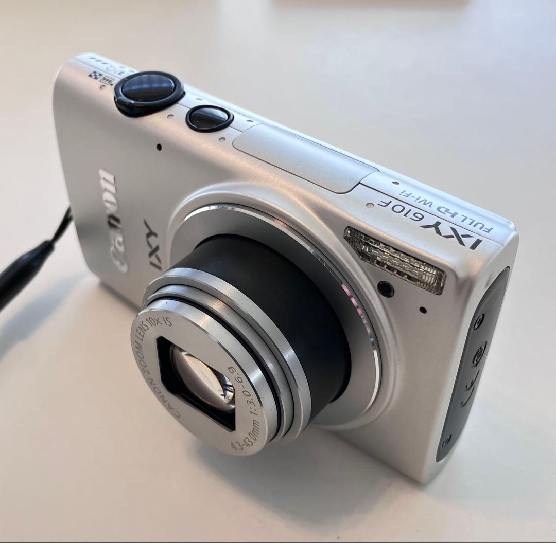 美品Canon IXY 610F WiFi FULL HD動画　コンデジ