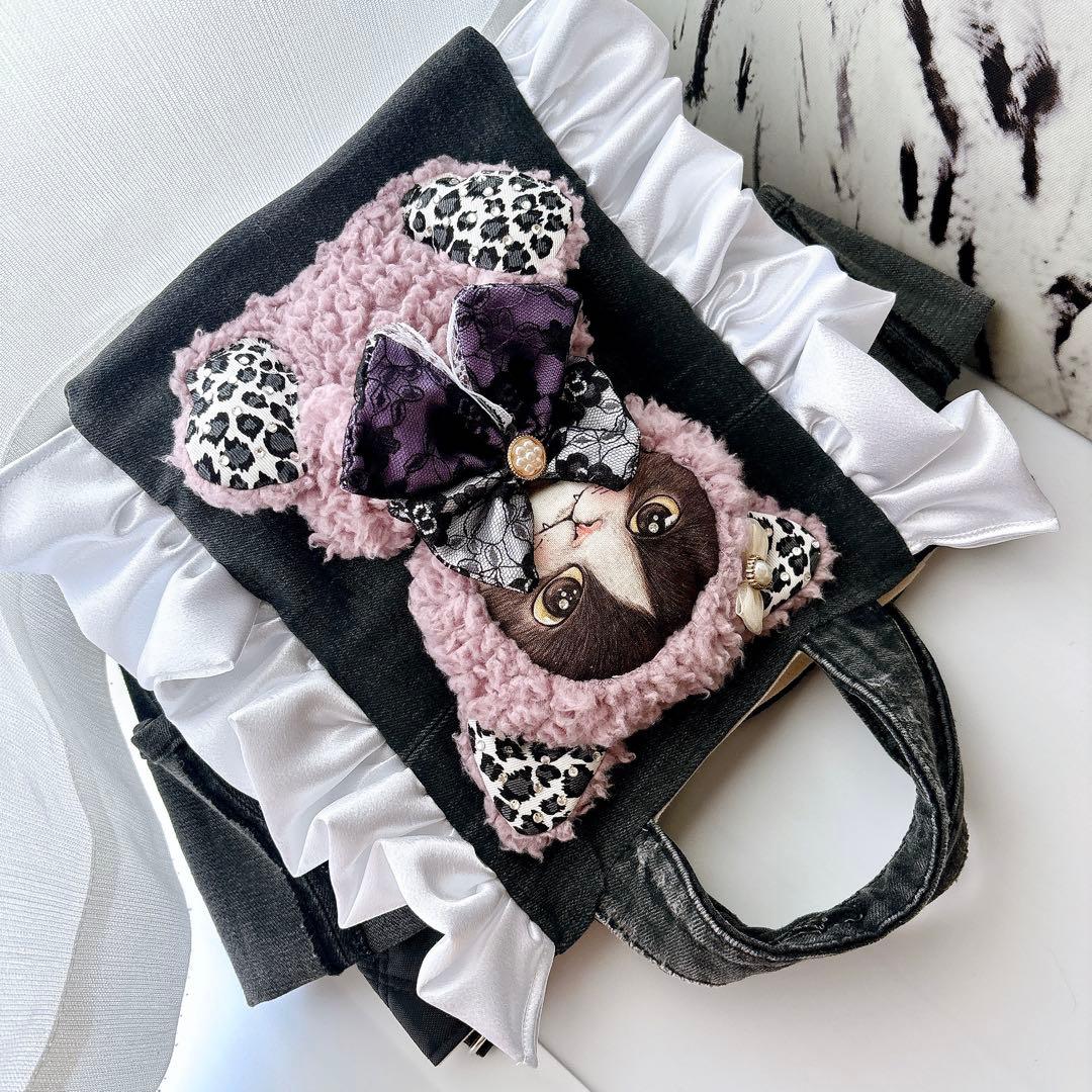 牡*❁様 コヤンイサムチョン　トートバッグ　ジョーズくん　ハンドメイド