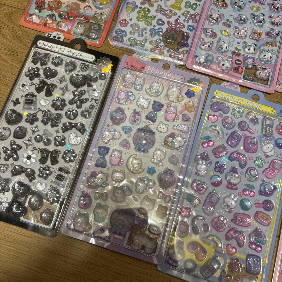 ボンボンドロップシール オリジナル キャラクター セット