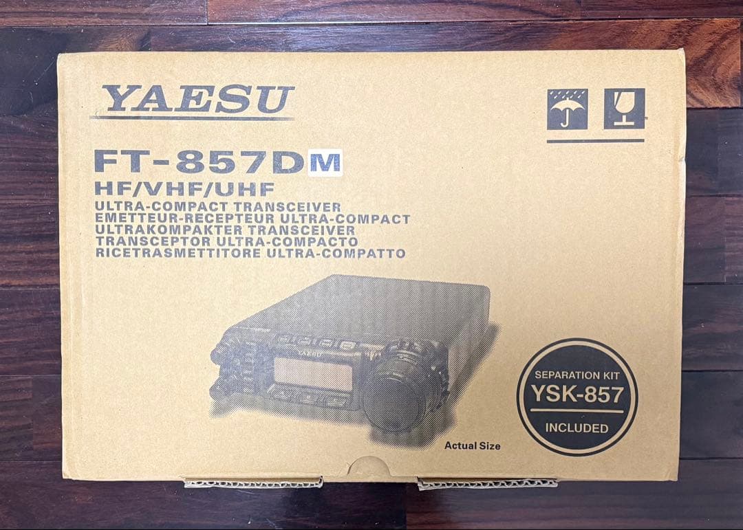 YAESU FT-857DM bluebird1287値下げです。