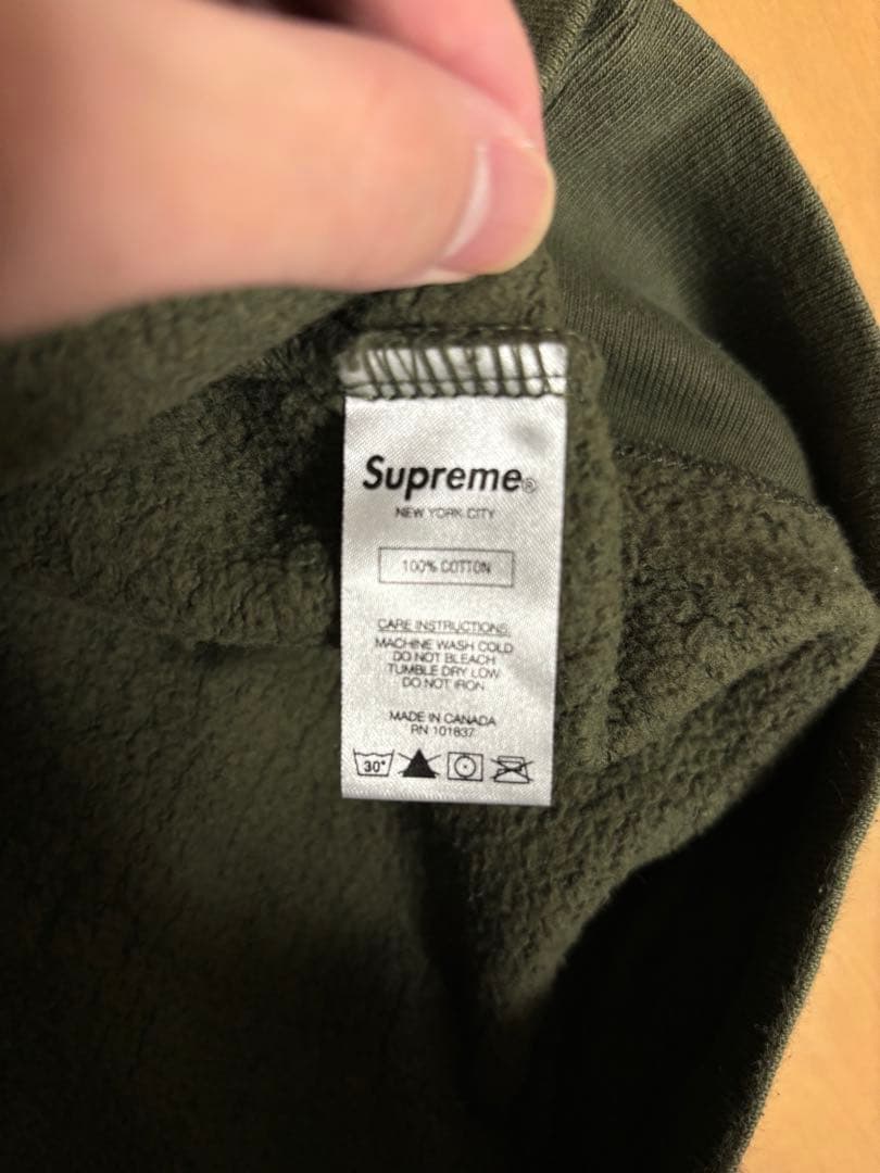 トップス supreme Yohji Yamamoto Crewneck Olive