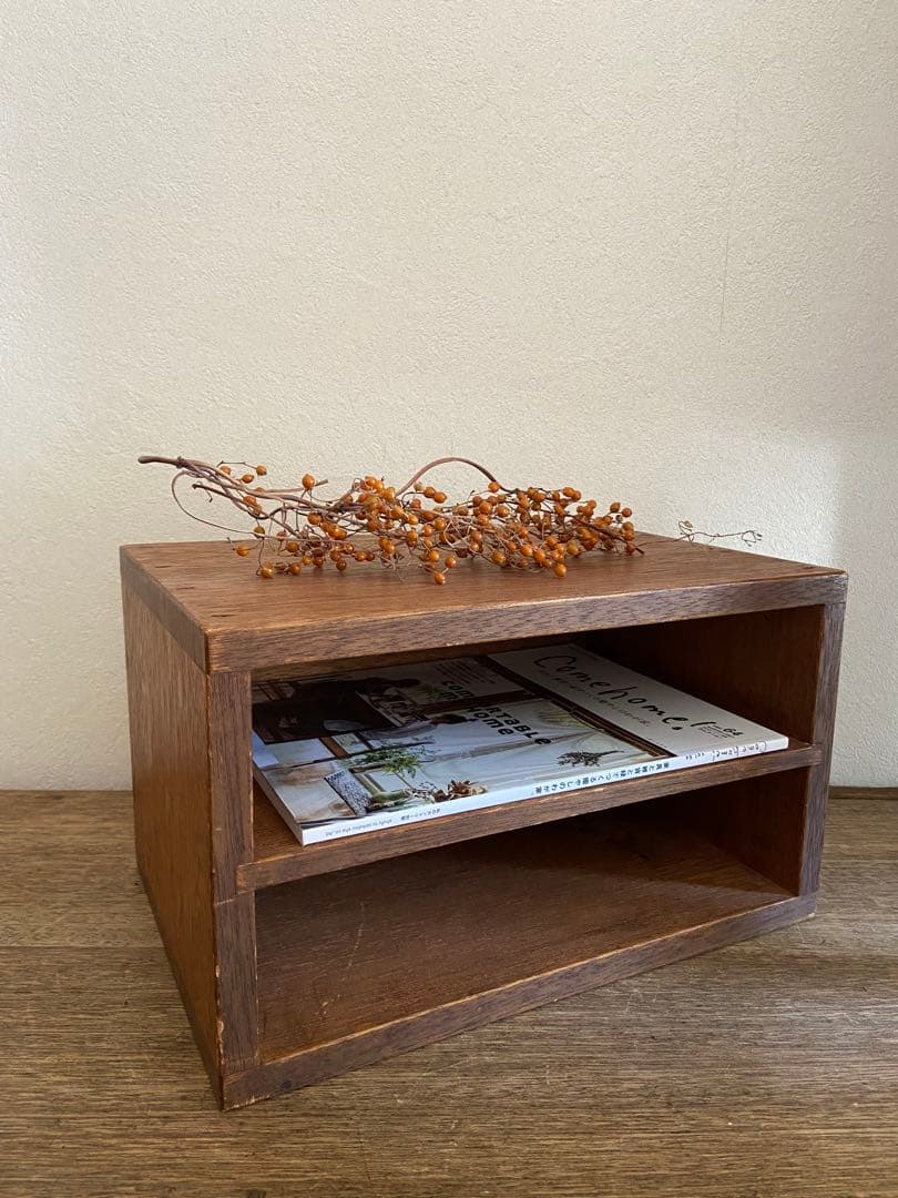 仕切り棚　古道具