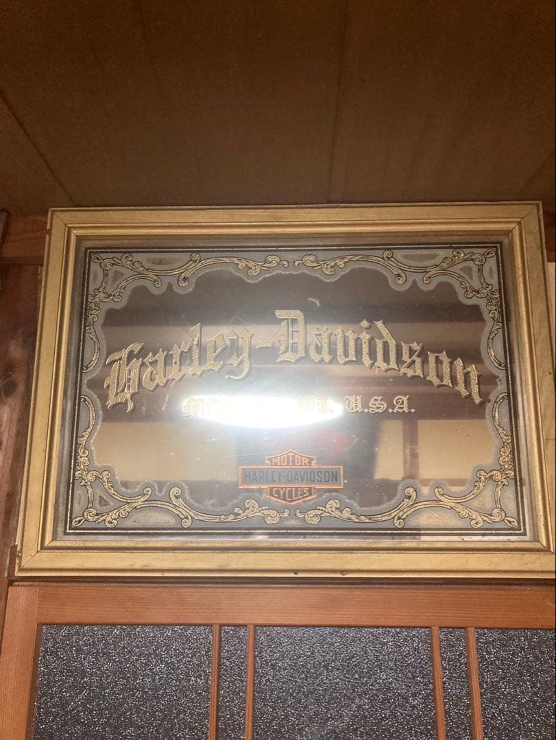 激レア！ハーレーミラー アンティーク