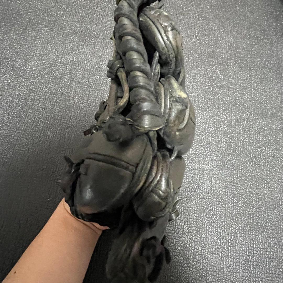 ミズノ 青ビュー 硬式 内野 野球 グローブ 大人用 使用感有り 日本製 133