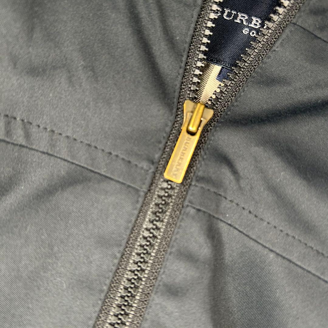 バーバリーゴルフ　2way フード　取り外し　ジャケット　男女兼用　ブラック