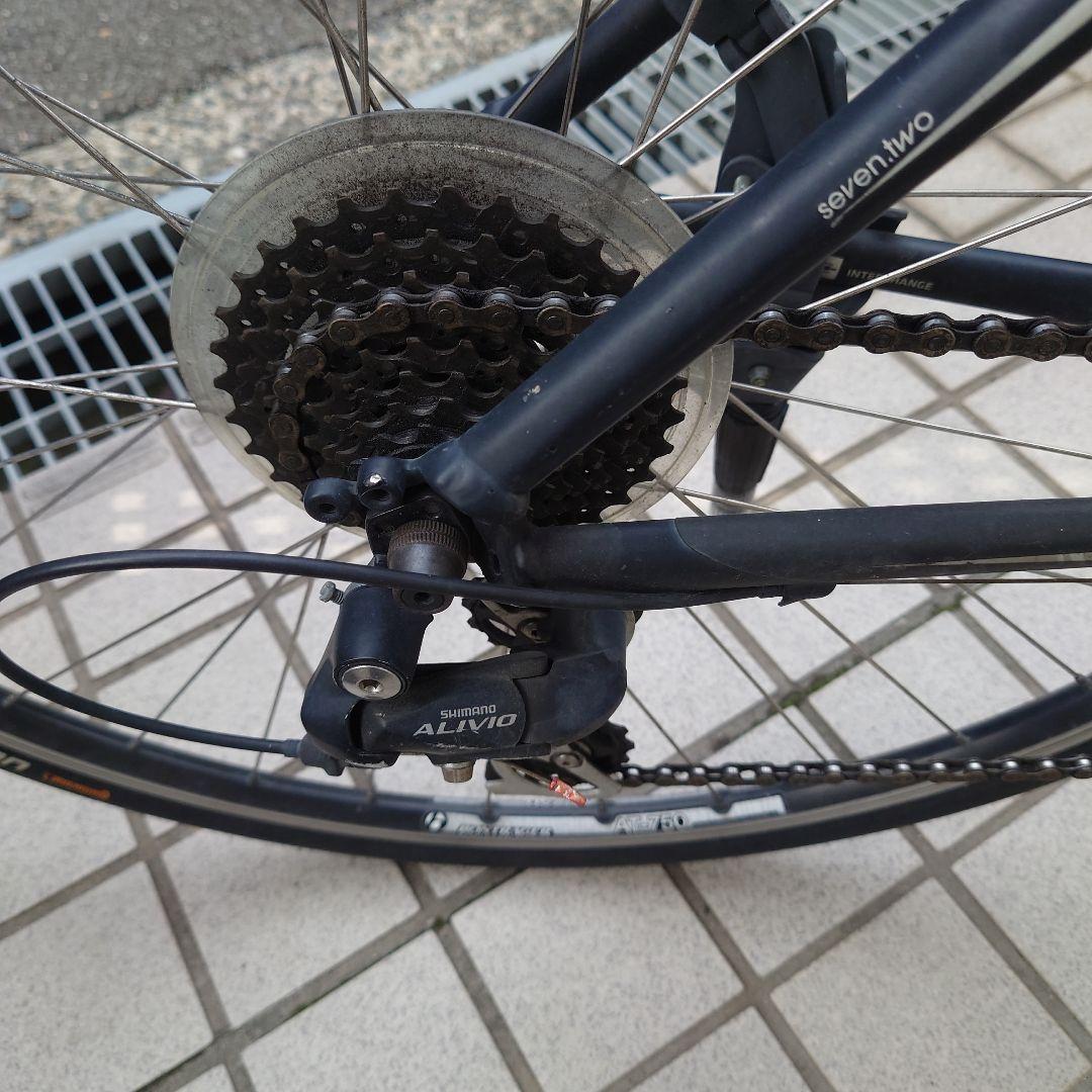 e*m様 TREK　FX7.2 クロスバイク ブラック オプション装備多数　現状