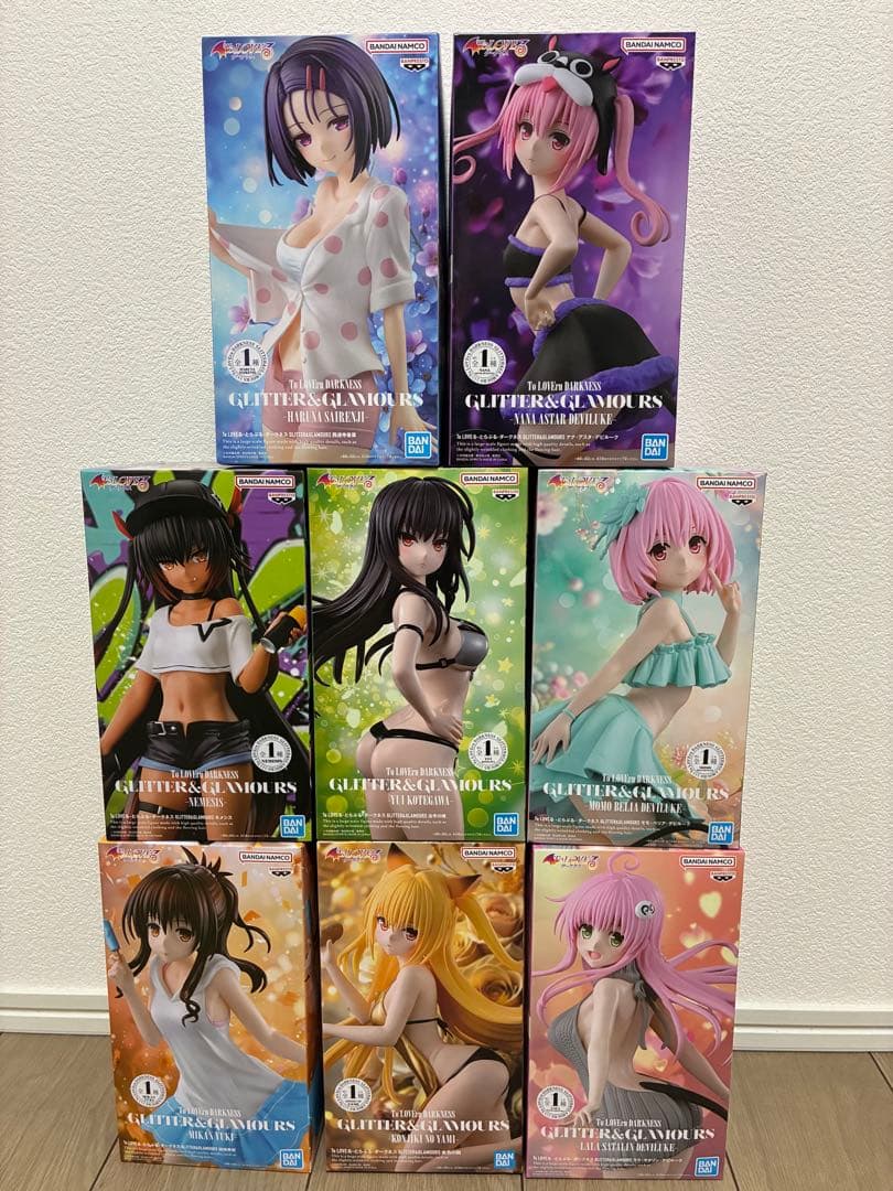 To LOVEるダークネス プライズフィギュア 8点セット