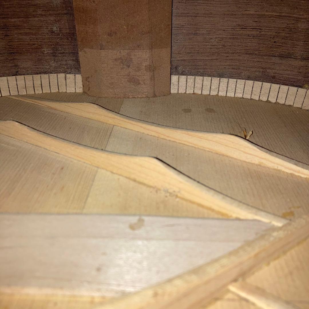 マ*ズ様 ハンドメイドギター　ホンジュラスローズウッド　ジャンク