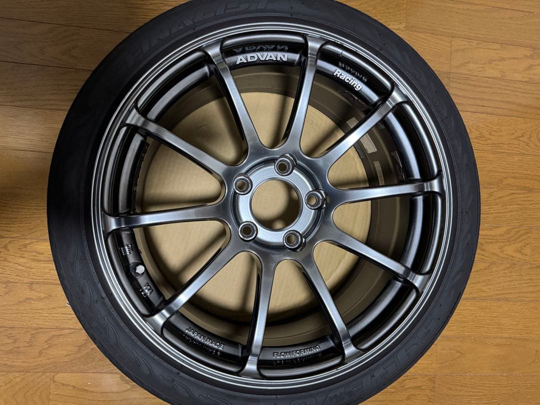 【2本】ADVAN Racing RSⅡ 17インチ 8j+37 5-114.3