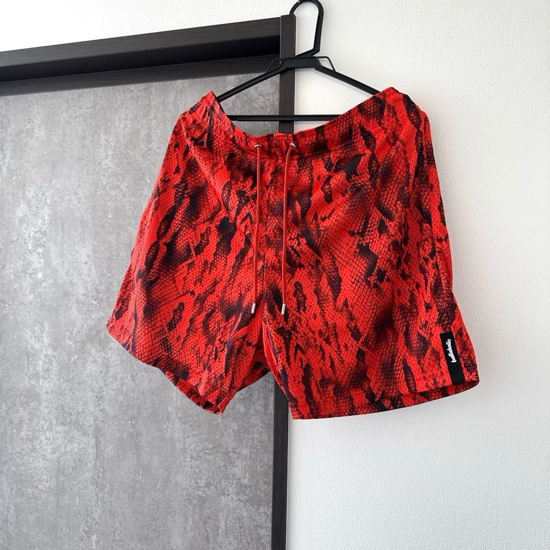 その他 ballaholic Snake Mesh Zip Shorts