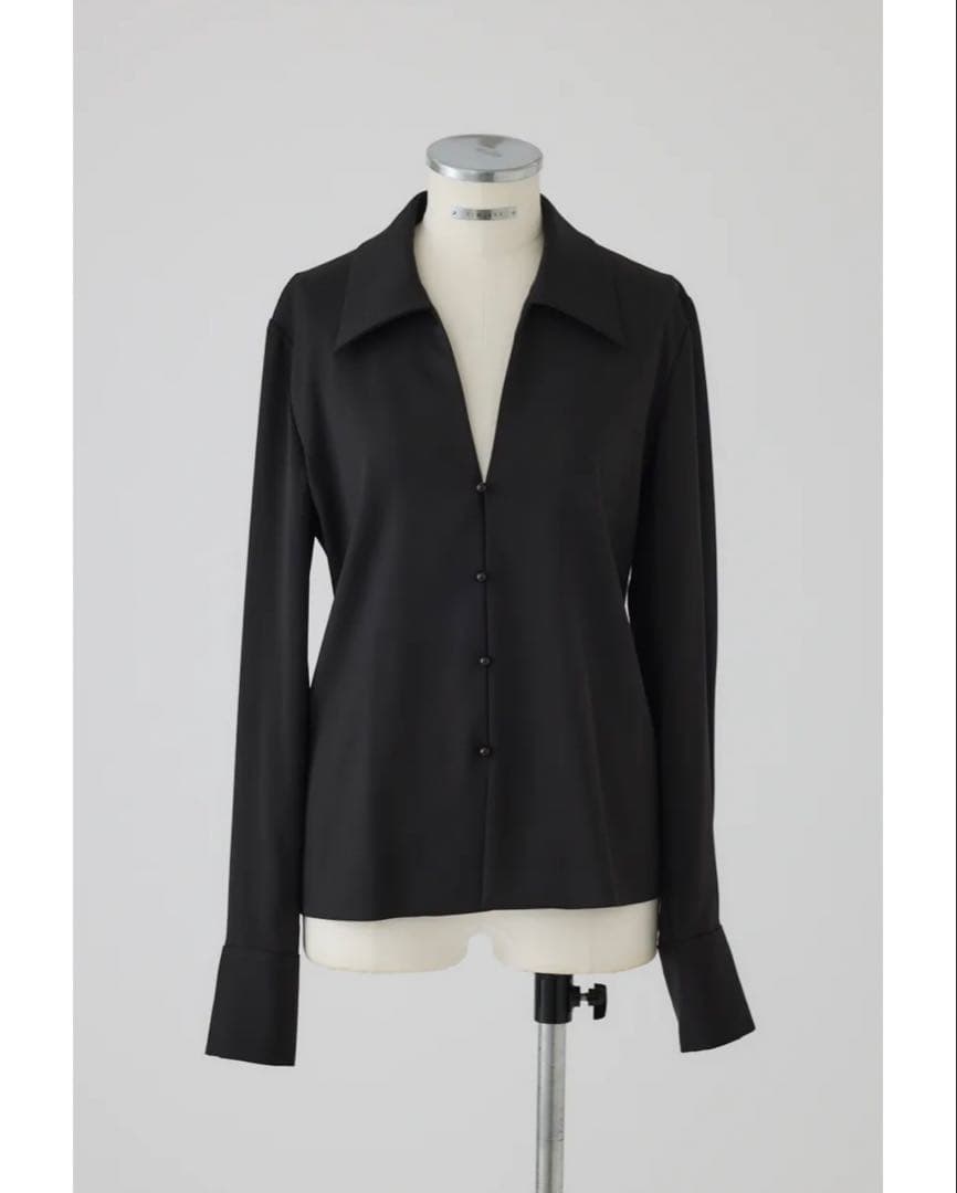 新品未使用タグ付き　Open collar slim SH JK