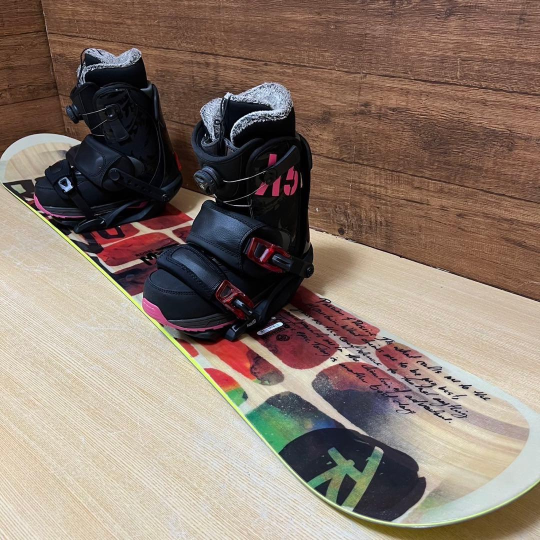 美品　ROSSIGNOL 初心者オススメ　レディーススノーボード　3点　HEAD