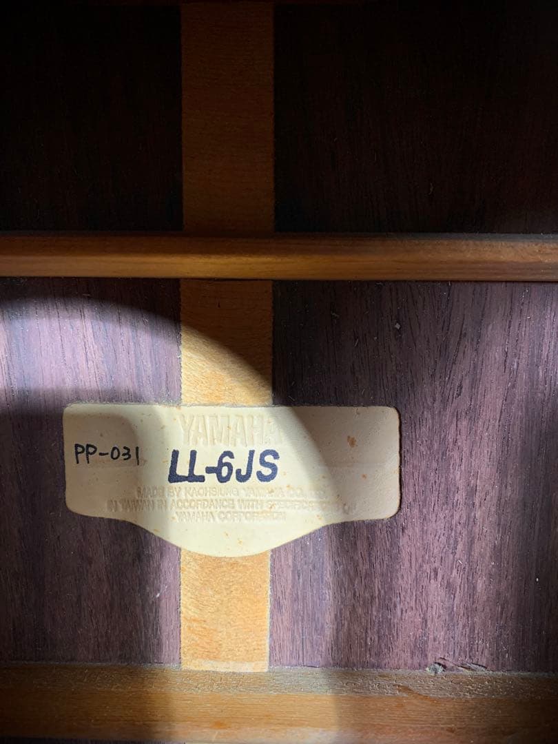 YAMAHA LL 6JS トップ単板 アコースティックギター