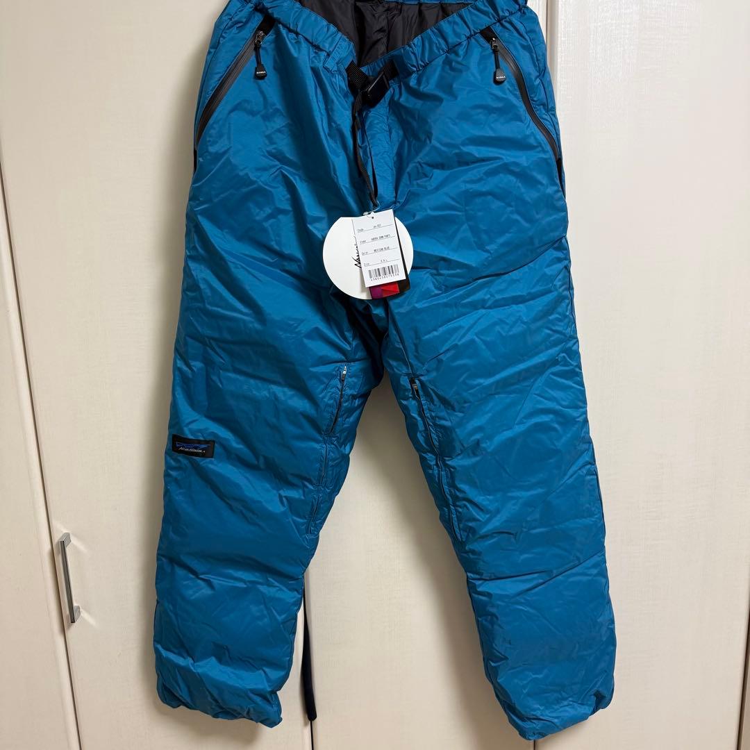 【デッドストック】DRT ナンガ オーロラダウン パンツ セットアップ タグ付き