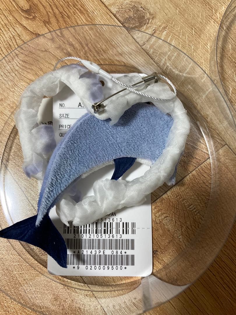 ピンクハウス　いるかコサージュ