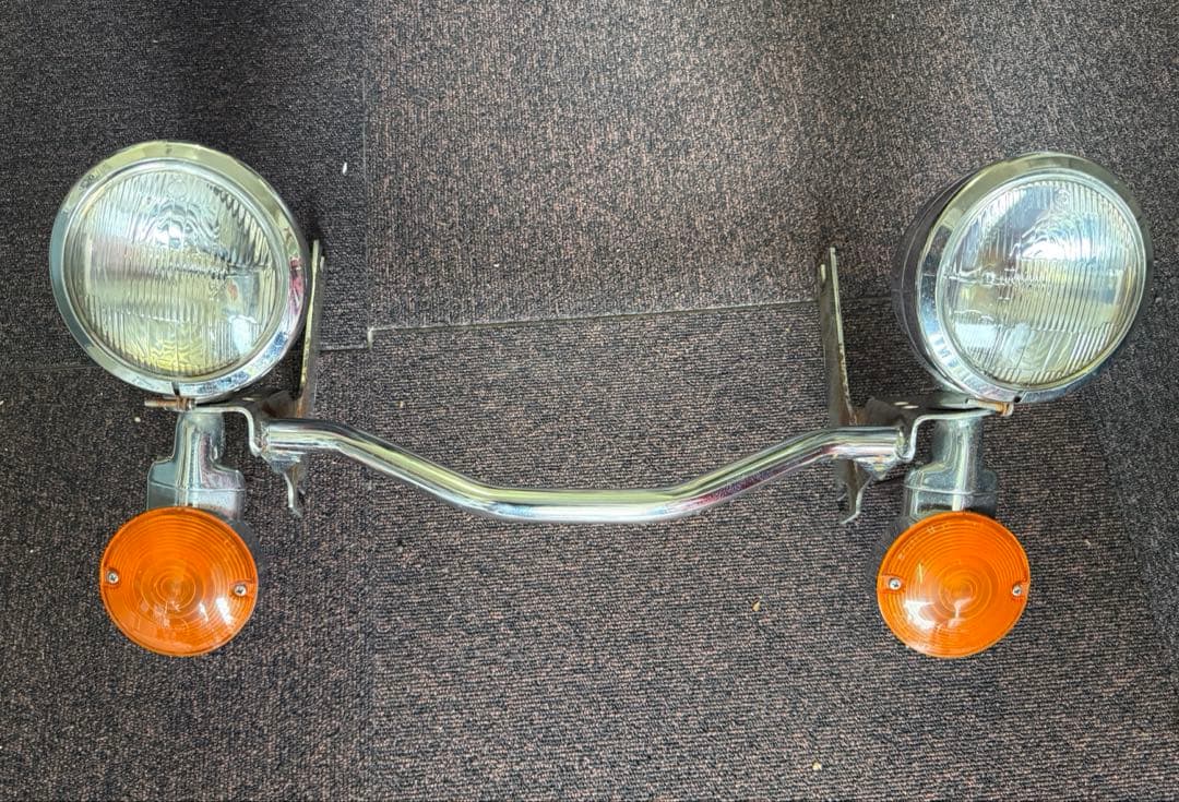 ハーレー　FLHRC ロードキング　純正フォグランプ&ウインカーセット