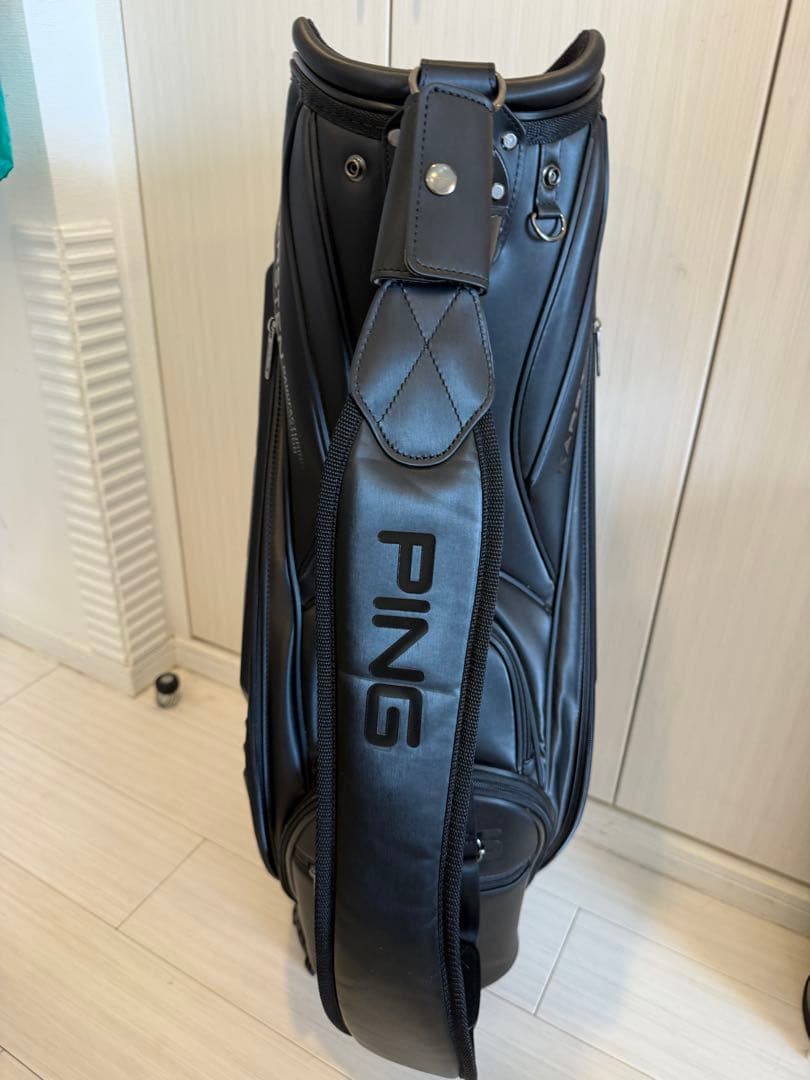 【カズ】PING ブラック ゴルフバッグ CB-U2501