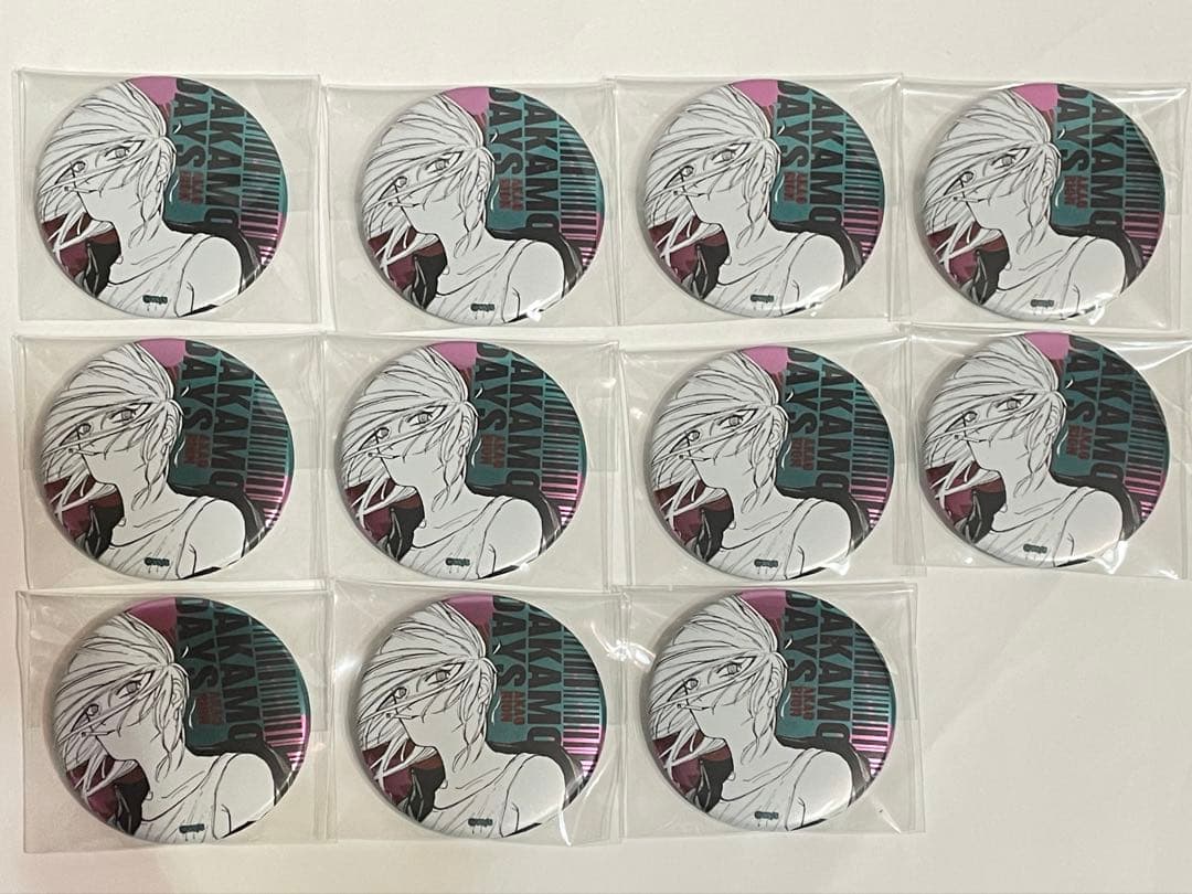 サカモトデイズ　赤尾リオン　缶バッジ　11点セット