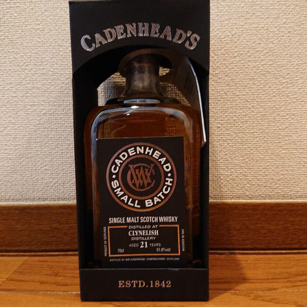 クライヌリッシュ 21年 ケイデンヘッド ハイランド ウイスキー