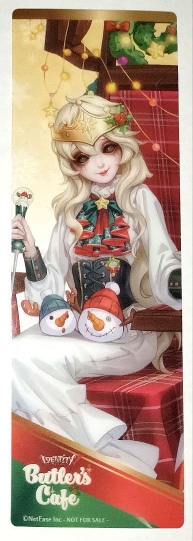 IdentityⅤ 彫刻師 クリアしおり バトラーズカフェ 4弾 第五人格
