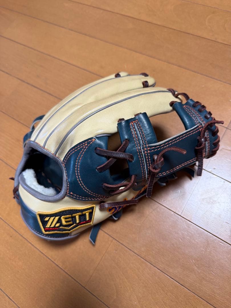 ZETT硬式用プロステイタス　内野オーダーグラブ右投げ