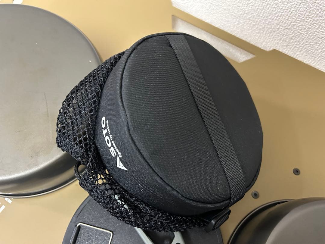 SOTO クッカーセット 鍋2個 トング付き