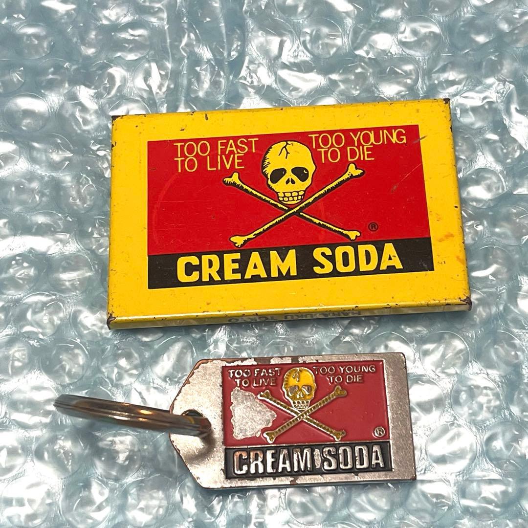 CREAM SODA ミラー　鏡　キーホルダー　セット
