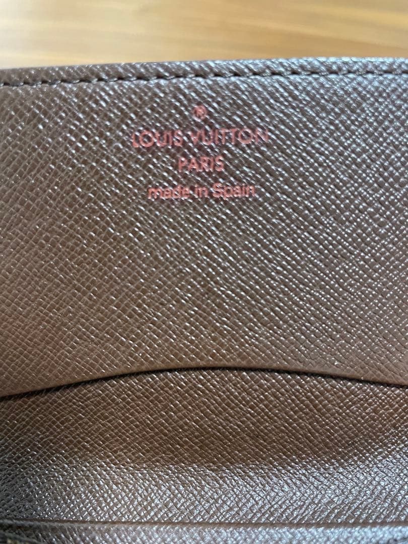 【美品箱付】LOUIS VUITTON ダミエ 名刺入れ