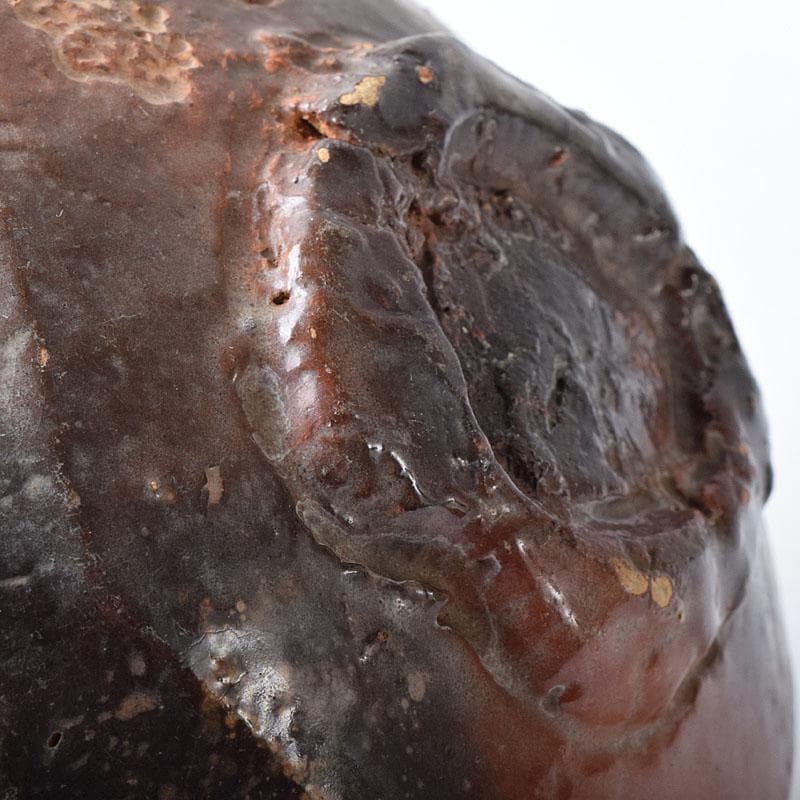 茶道具　楽吉佐衛門　赤楽茶碗　共箱　V　R8773