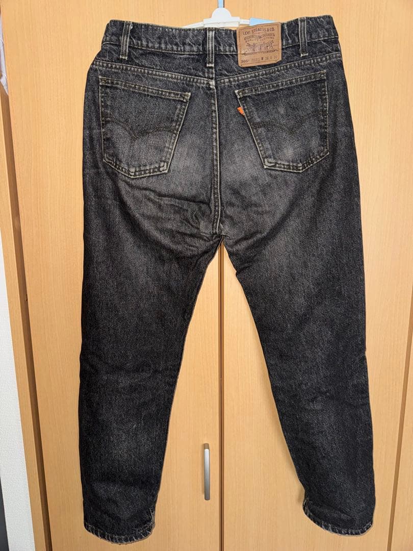 90年製 Levi's 505 ブラック W36 L30 USA