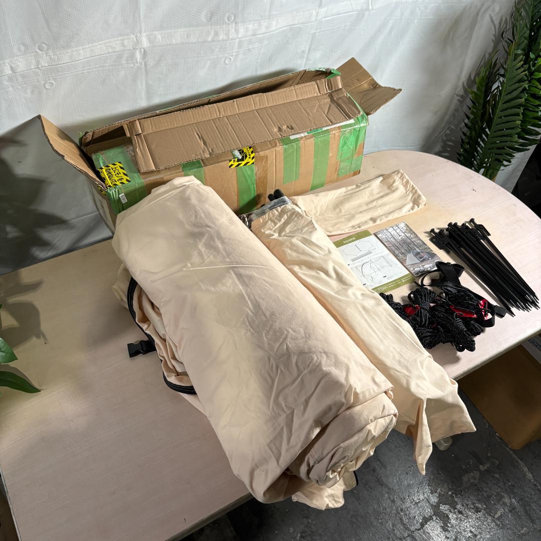 TOMOUNT タープ 大型TCシェード TCタープ 日よけ 大空間 サンシェル