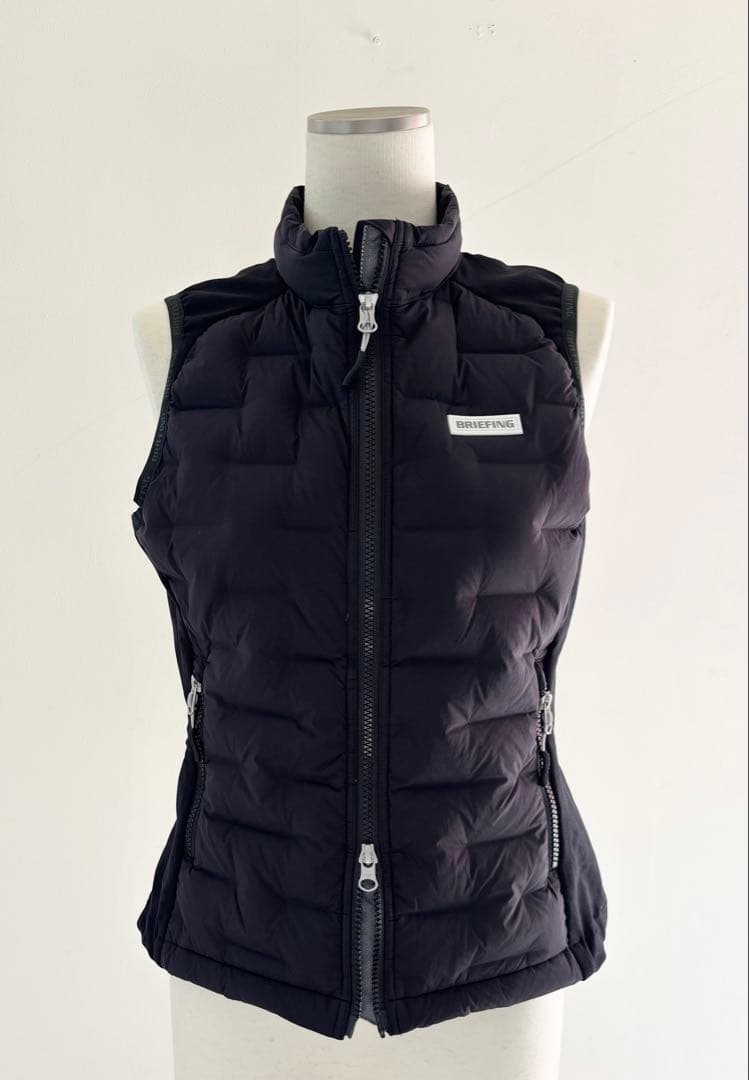BRIEFING ブリーフィング　レディースダウンベストブラック