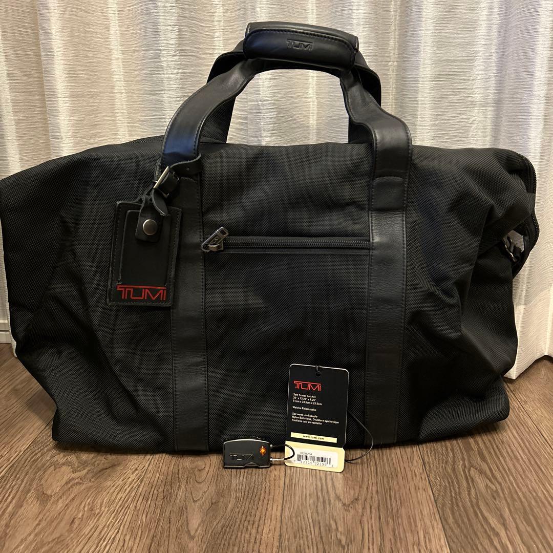TUMI トゥミ　ボストンバッグ サチェル Soft TravelSatchel