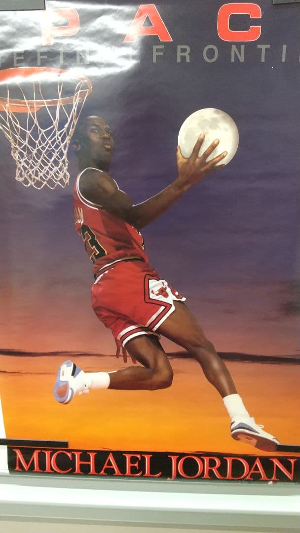 スポーツ選手 MICHAEL JORDAN     THE  LAST  FRONTIER