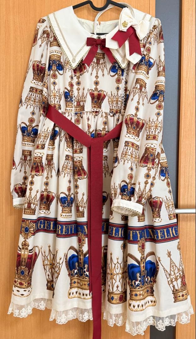 【美品2点セット】British Crownワンピースとカチューシャ レア
