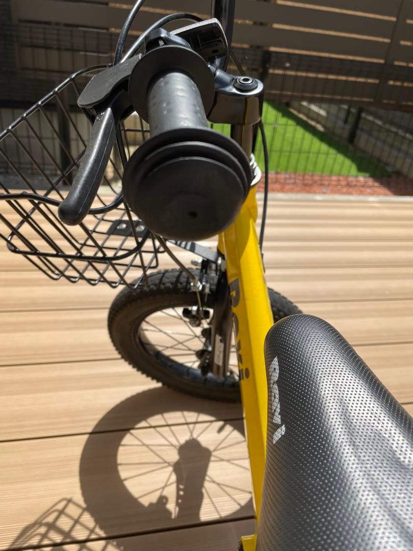 RAVI 子供自転車　14インチ　イエロー