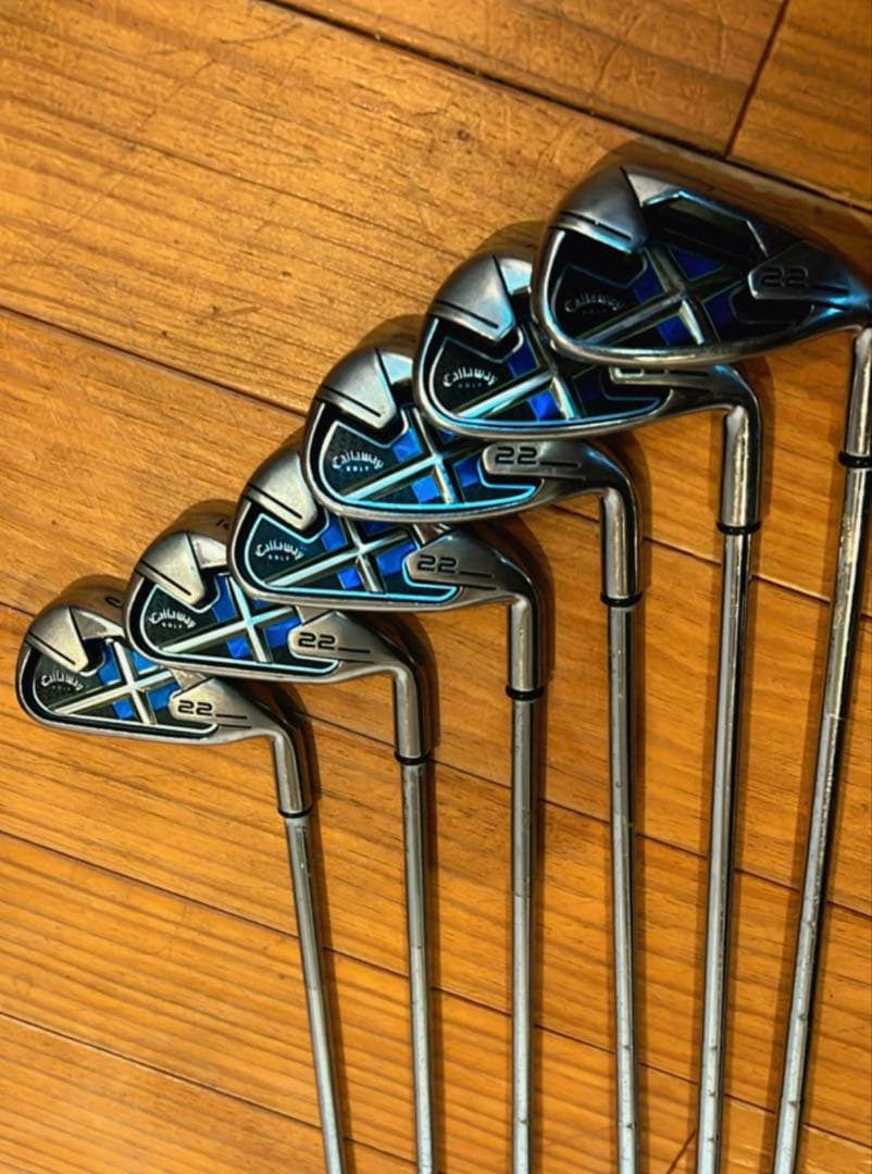 Callaway X22アイアンセット 6本 5~P おまけ付