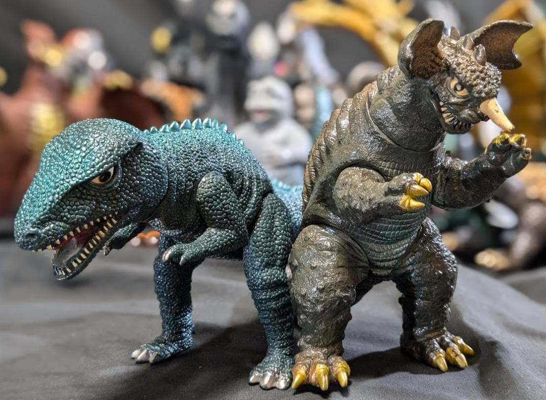 昭和ゴジラ 東宝チャンピオンまつり（バンダイ）ソフビフィギュア 17体セット