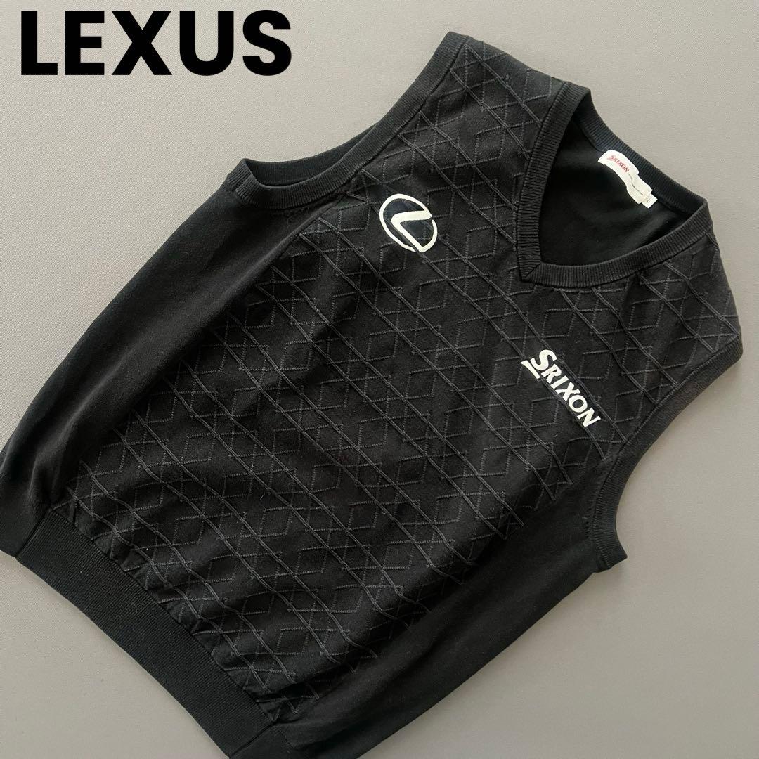 スリクソン　レクサス　ニット　ベスト　メンズ　ゴルフ　SRIXON LEXUS
