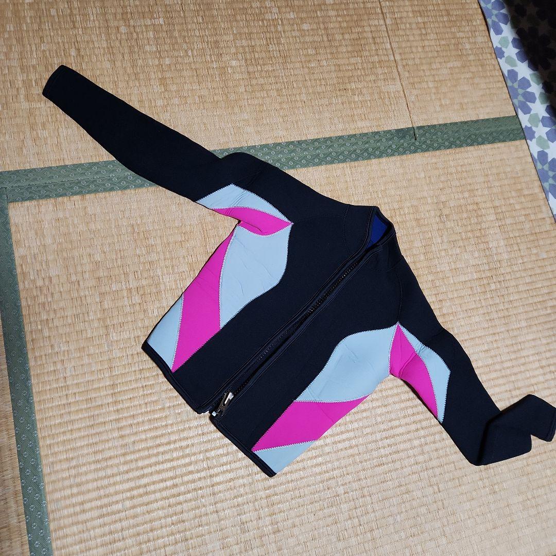 レディースTUSA ウェットスーツ 黒灰色ピンク 0910 No.3