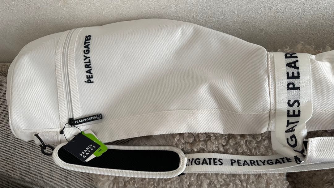 PEARLY GATES ゴルフバッグ ホワイト