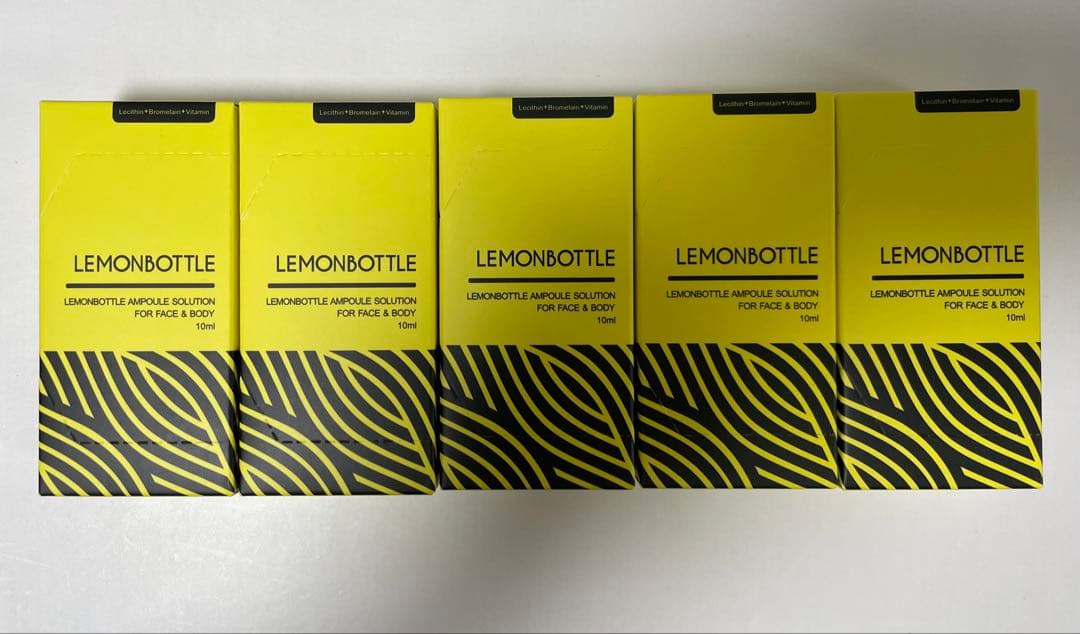 【即日発送】韓国で話題沸騰！レモンボトル5本　ホームケアキットプレゼント