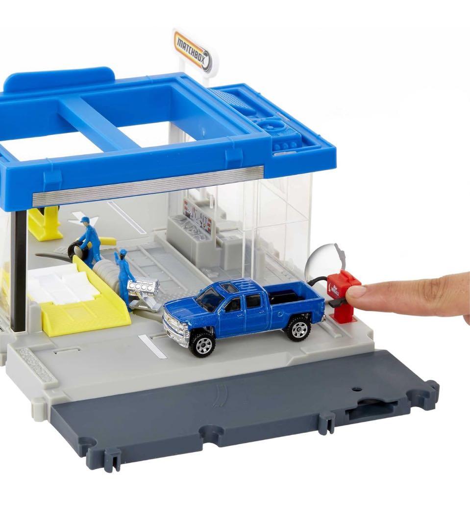 ミニカー MATCHBOX AUTO SHOP CHEVY SILVERADO 1500