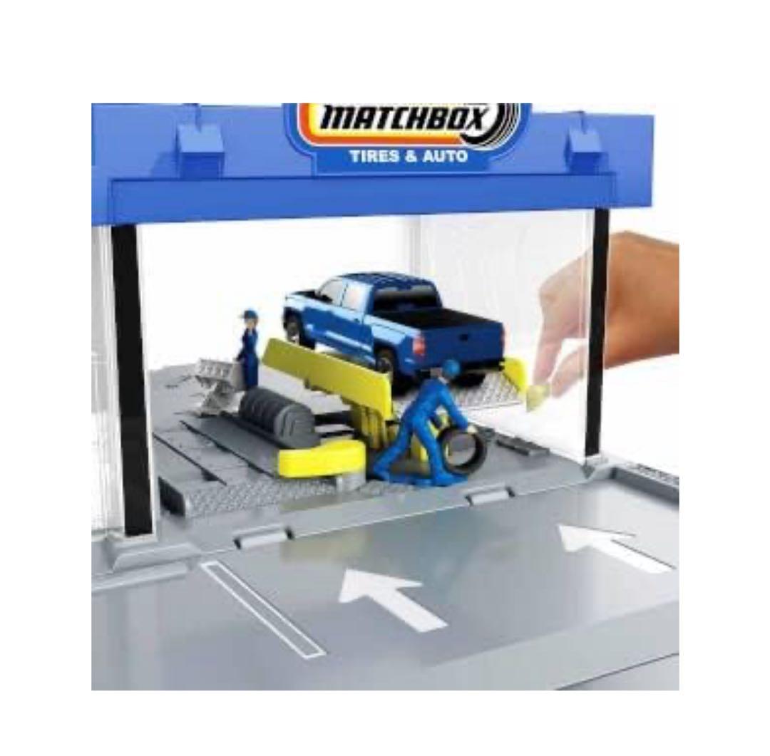 ミニカー MATCHBOX AUTO SHOP CHEVY SILVERADO 1500