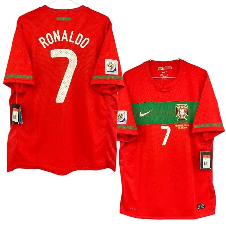 10-11 ポルトガル代表　クリスティアーノ・ロナウド　オフィシャルユニフォーム