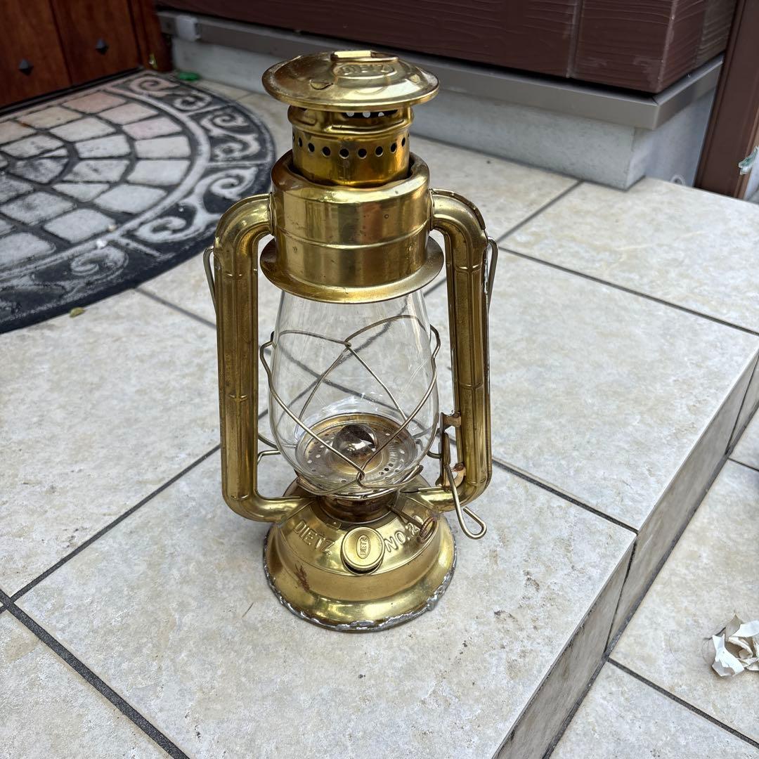 Dietz No. 20Junior ランタン 真鍮製