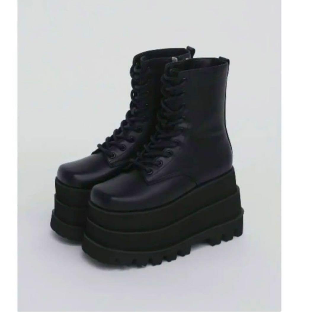 darich 厚底ブーツ　Lサイズ