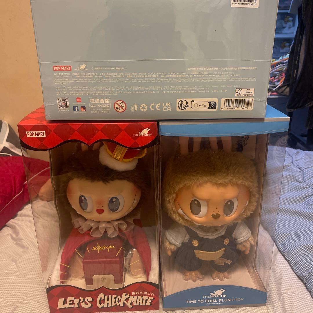 THE MONSTERS Labubu Let's Checkmate3個セット
