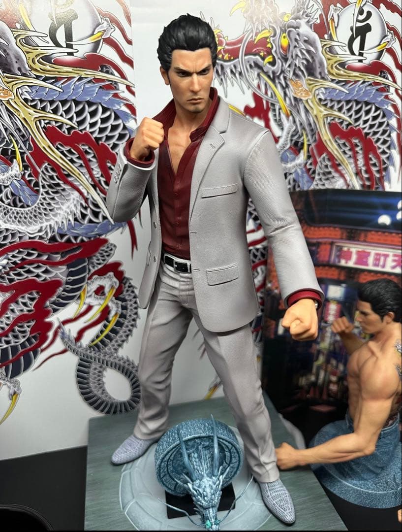 龍が如く CHOCOBO 桐生一馬 フィギュア